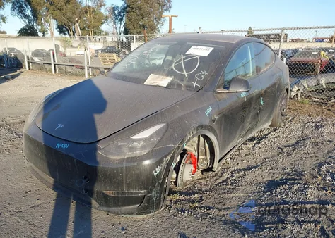 2022 Tesla Model Y Performance Dual Motor All-Wheel Drive из США, поврежденный, VIN 7SAYGDEF7NF552240